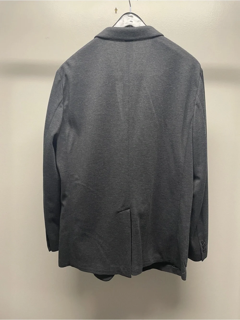 Uniqlo Men's Gray Knit Blazer